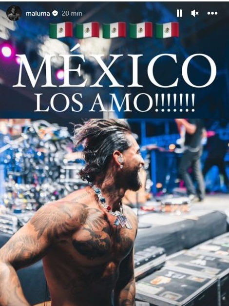 Maluma se lució por las calles de México, pero nadie lo reconoció 