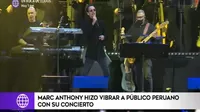 Marc Anthony hizo vibrar al público peruano en el estadio San Marcos