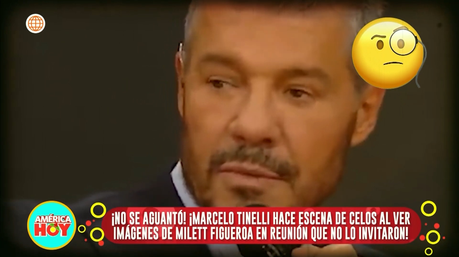 Marcelo Tinelli se incomodó porque no lo invitaron a reunión a la que asistió Milett Figueroa / América TV de Argentina