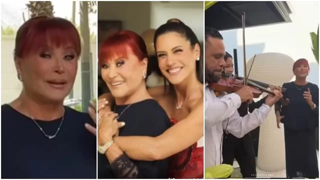 María Pía Copello conmovió a su mamá con espectacular fiesta sorpresa de cumpleaños