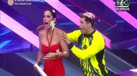 María Pía Copello recibió “tortazo” por accidente en programa en vivo
