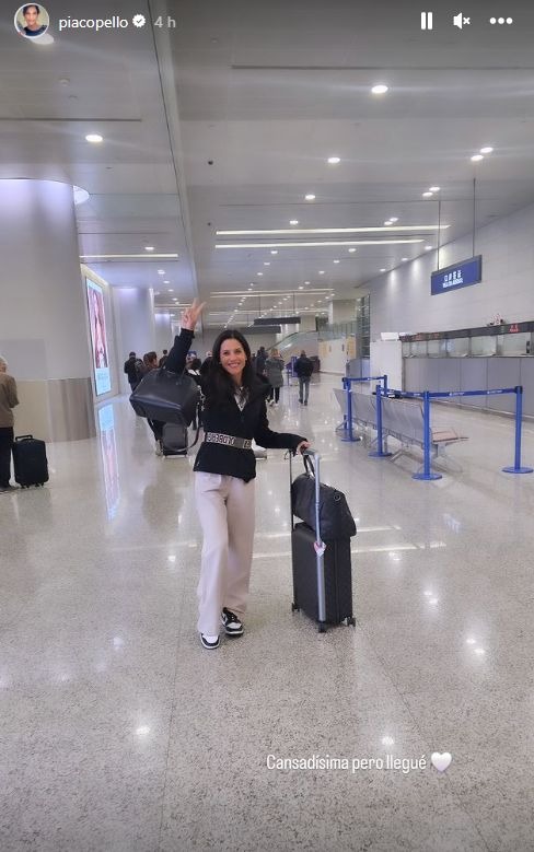 María Pía Copello llegó a China para celebrar su cumpleaños / Instagram