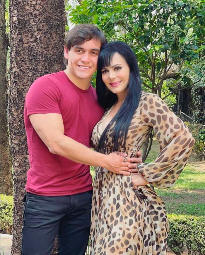 Maribel Guardia junto a su hijo, Julián Figueroa: Fuente: Instagram