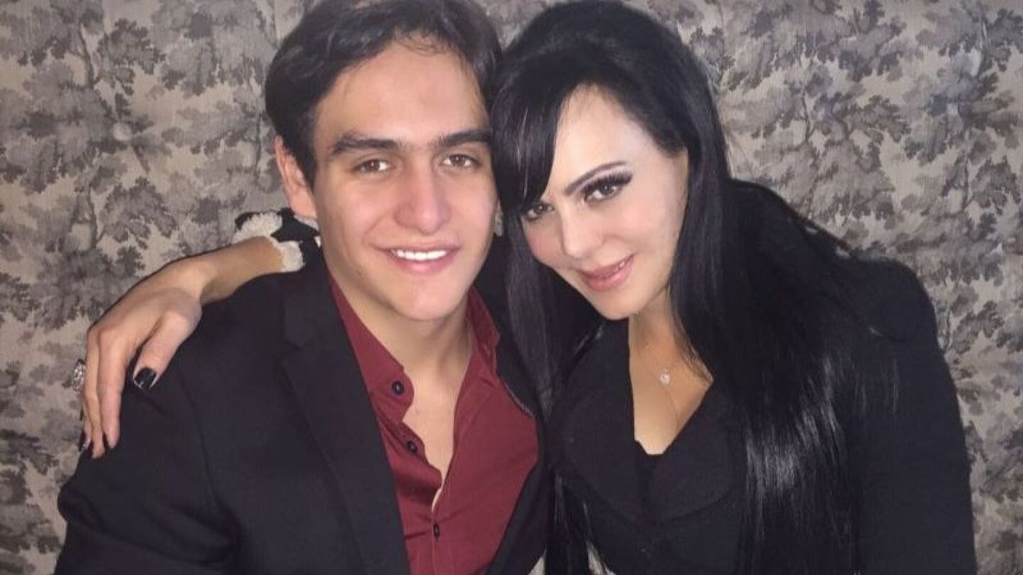 Maribel Guardia junto a su hijo, Julián Figueroa: Fuente: Instagram