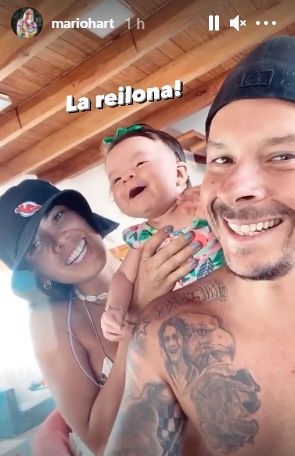Mario Hart y Korina Rivadeneira disfrutan de sus vacaciones en Piura junto a Lara