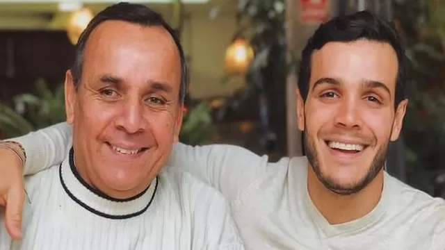 Mario Irivarren le dedicó tierno saludo de cumpleaños a su papá