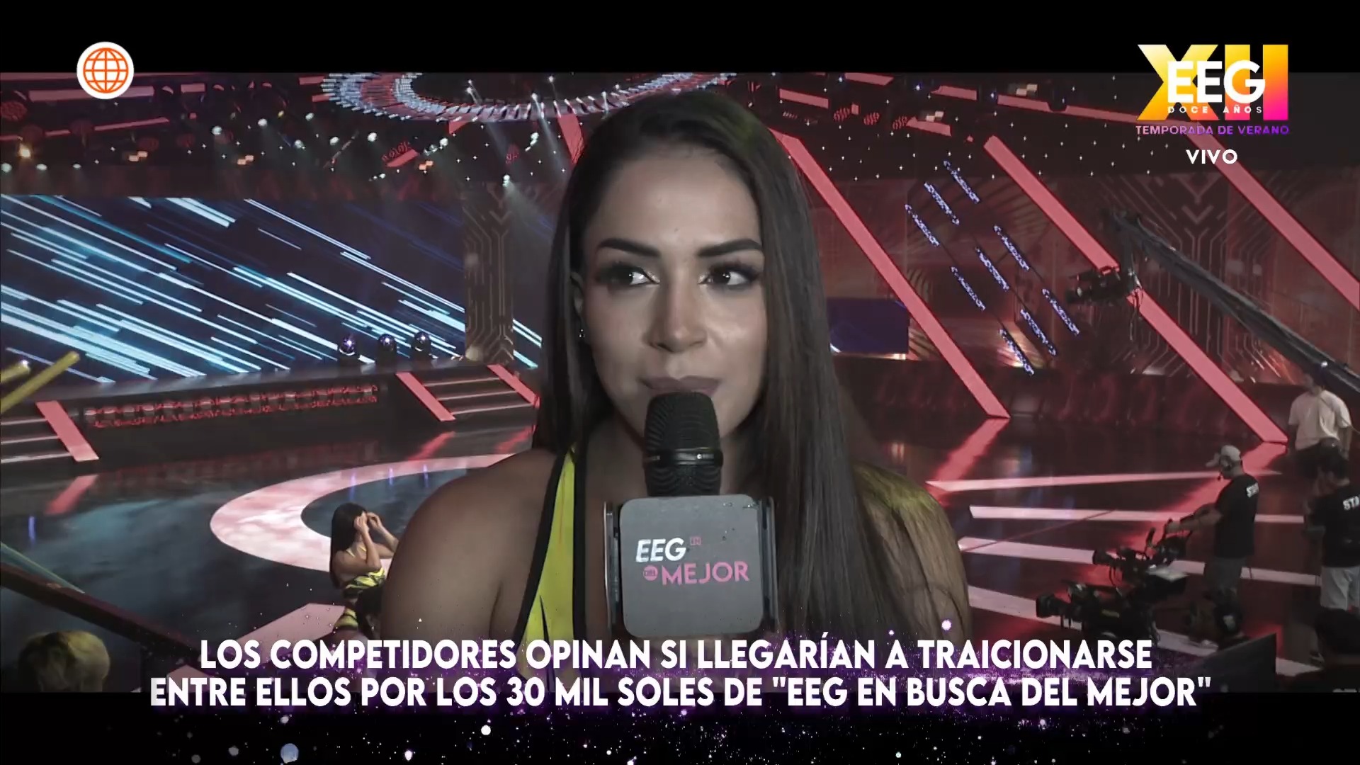 Onelia Molina no eliminaría a Mario Irivarren en juego por 30 mil soles. Fuente: AméricaTV
