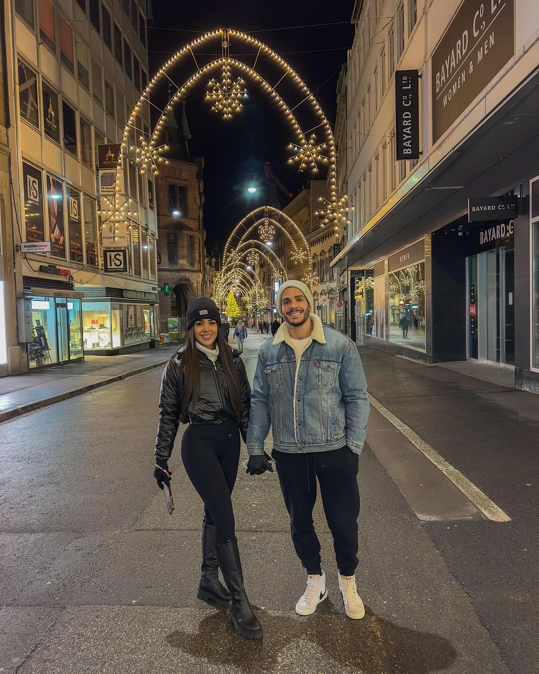 Mario Irivarren y Onelia Molina recibieron AÑo Nuevo en Suiza. Fuente: Instagram
