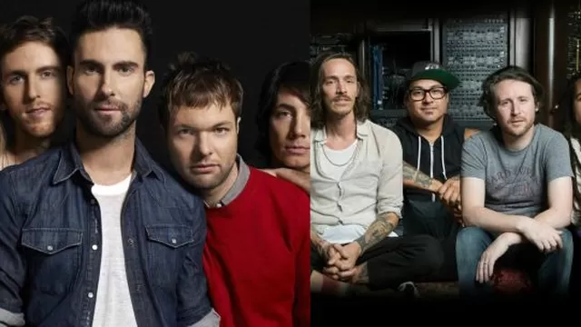 Maroon 5 e Incubus ya se encuentran en Lima