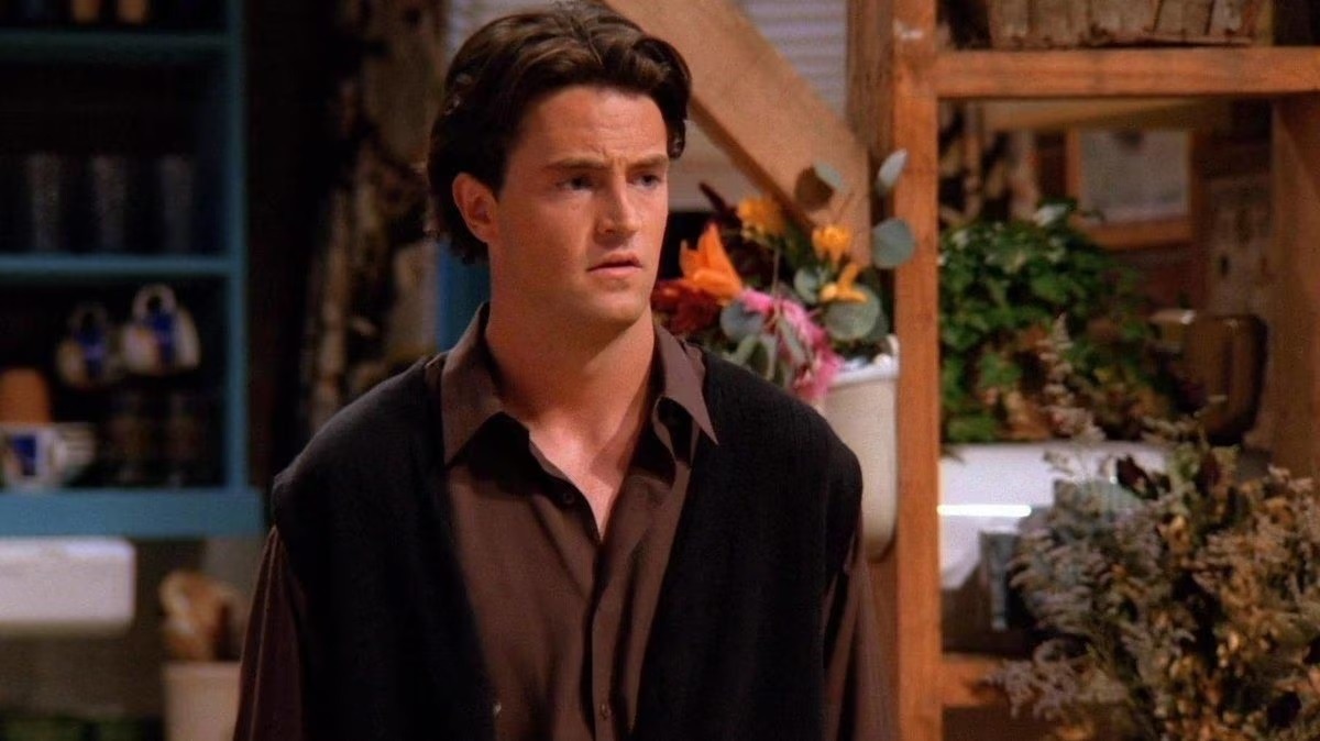 Matthew Perry interpretaba a Chandler en 'Friends'. Fuente: Captura