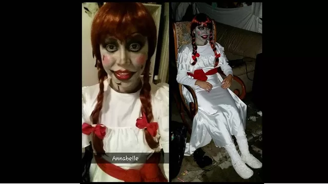 Los mejores disfraces de Annabelle que causaron terror en Halloween
