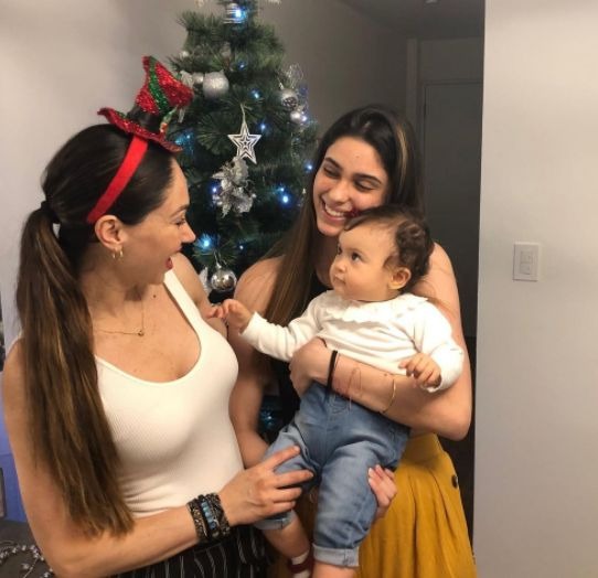 Melissa Loza sorprende a sus fans con fotos junto a sus hijas Flavia y Érika
