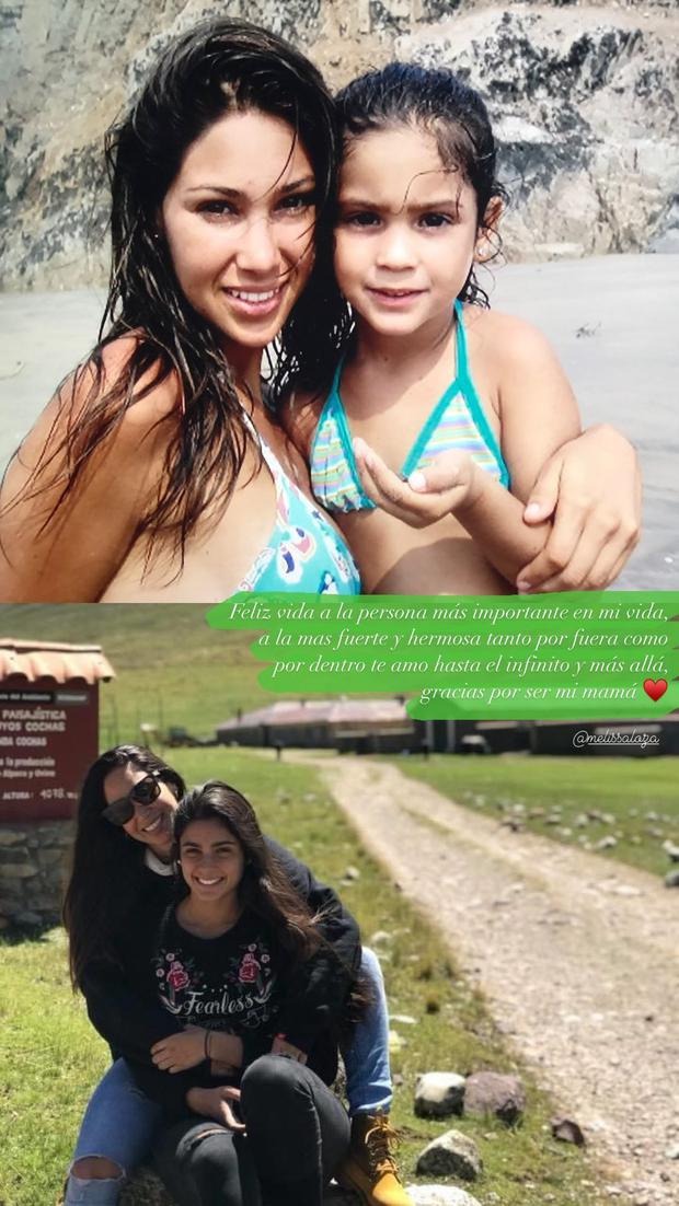 Melissa Loza: Su hija Flavia le dedica tierno mensaje por sus 39 años