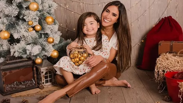 Melissa Paredes difunde sesión de fotos por Navidad con su hija Mía / Fotos: javirubifotografia