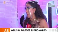  Melissa Paredes: ¿Por qué estuvo a punto de desmayarse en plena pista de Reinas del show?