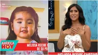 Melissa Paredes se quiebra tras recibir tierno mensaje de su hija Mía 