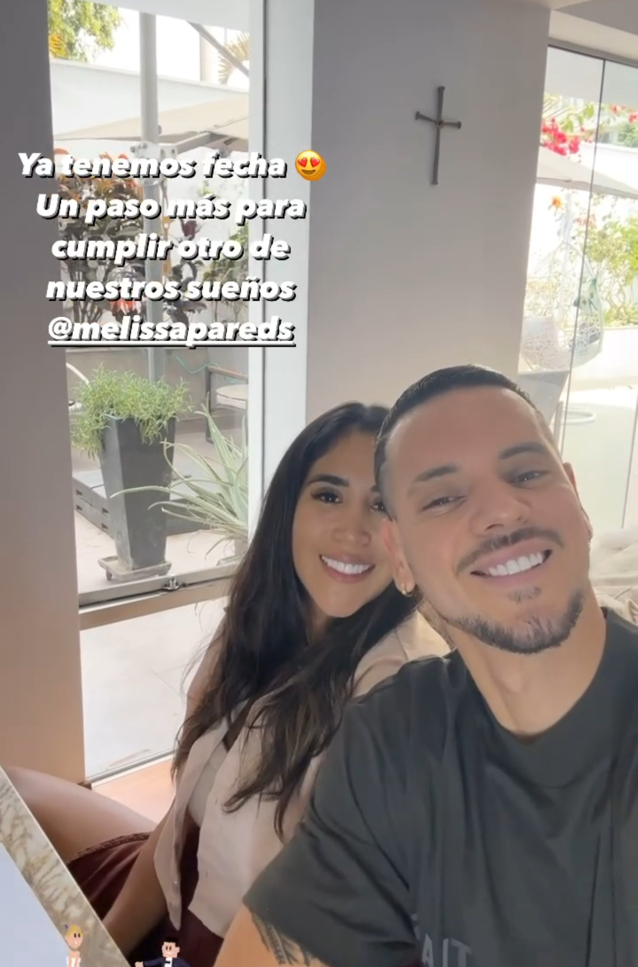 Melissa Paredes y Anthony Aranda ya tienen fecha para su matrimonio religioso / Instagram