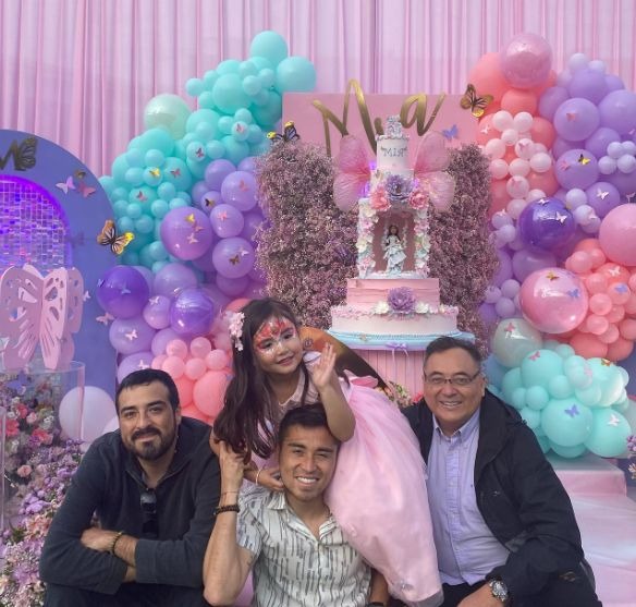  Melissa Paredes y Rodrigo Cuba se vuelven a juntar con toda la familia para la gran fiesta de su hija