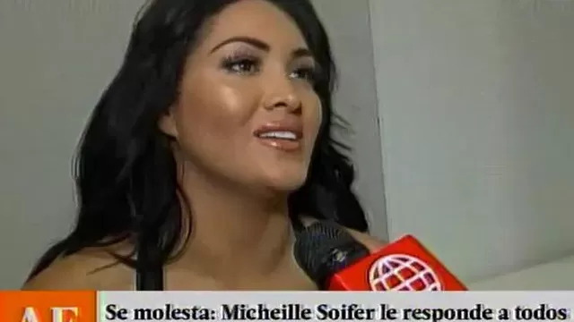 Michelle Soifer les respondió a dominicanos y a bailarín Gustavo Rivera