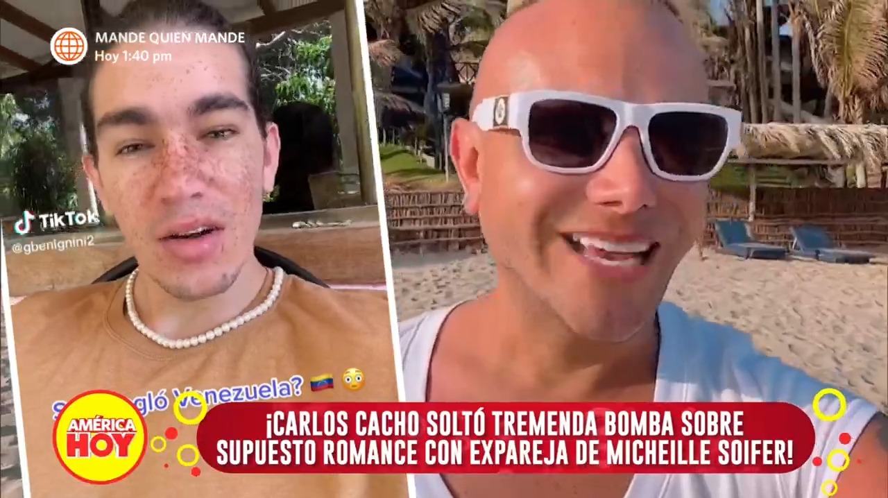 Carlos Cacho confesó que tuvo romance con ex de Michelle Soifer / América Hoy