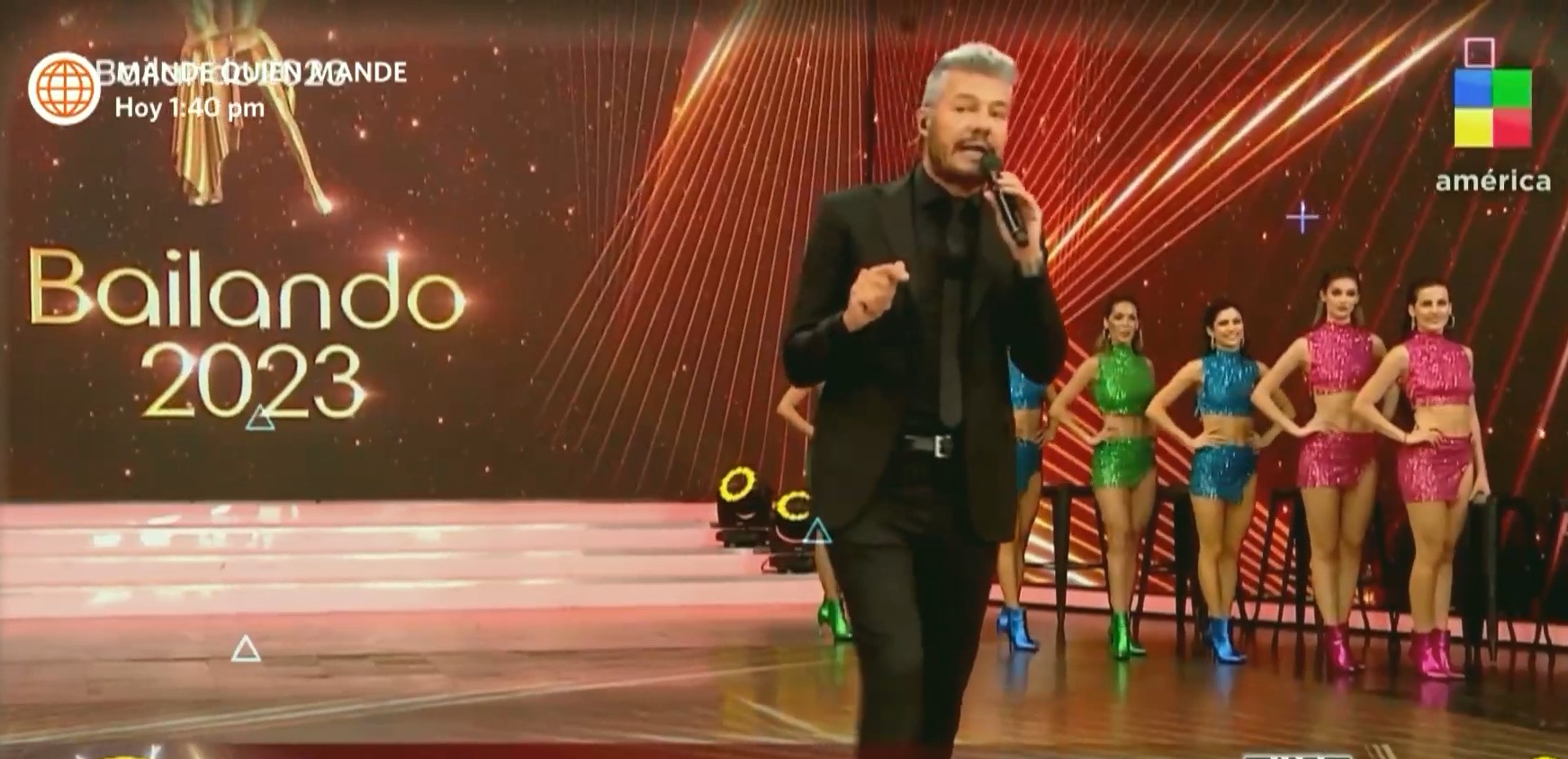 ¿Marcelo Tinelli decide qué y cómo debe bailar Milett Figueroa? / Foto: Bailando 2023