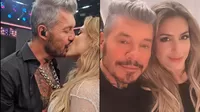Milett Figueroa y su tremendo beso en vivo a Marcelo Tinelli que acabó con rumores de distanciamiento 