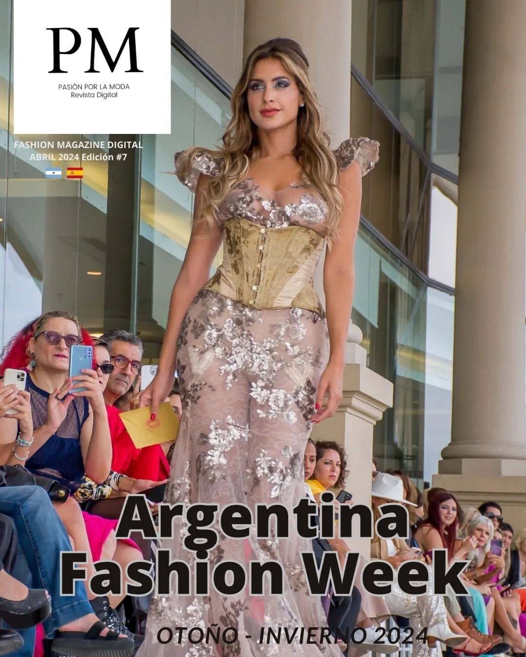 Milett Figueroa nuevamente es portada de una revista argentina de moda/Foto: Pasión Por la Moda