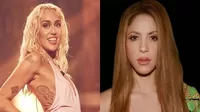 Miley Cyrus destronó a Shakira con “Flowers” en Spotify 