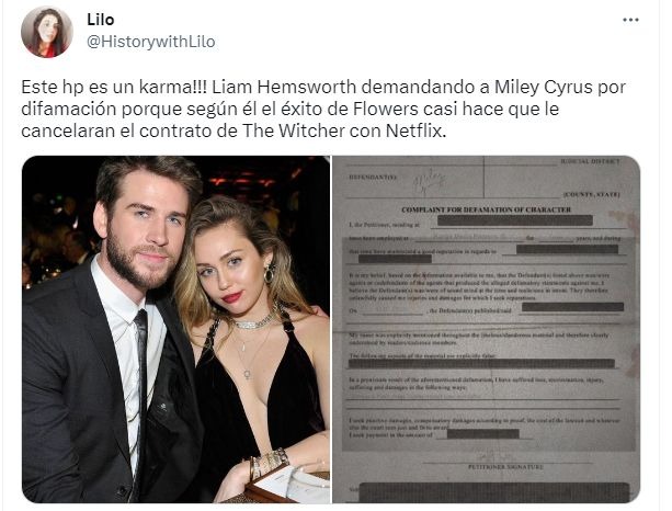 Miley Cyrus: La verdad sobre la supuesta demanda de Liam Hemsworth en contra de la cantante 