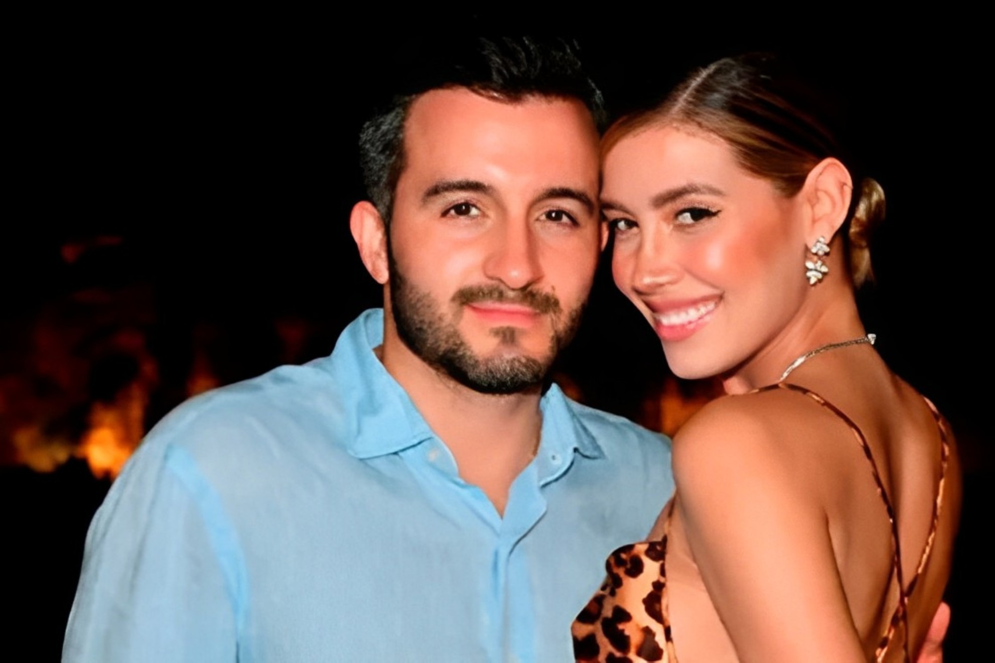 Michelle Salas y su novio Danilo Díaz Granados. Fuente: Instagram