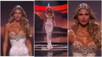 Miss Universo: El imponente desfile de Alessia Rovegno luciendo espectacular vestido blanco