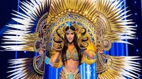 Miss Universo: La majestuosa pasarela de Camila Escribens con traje típico inspirado en el Tumi