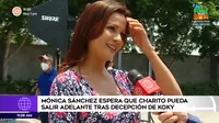 Mónica Sánchez espera que Charito pueda salir adelante tras decepción de Koky