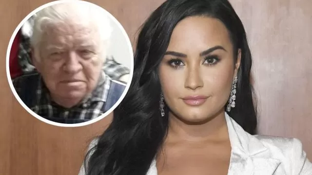 La cantante Demi Lovato conmovió a sus fanáticos al despedirse de su abuelo Perry