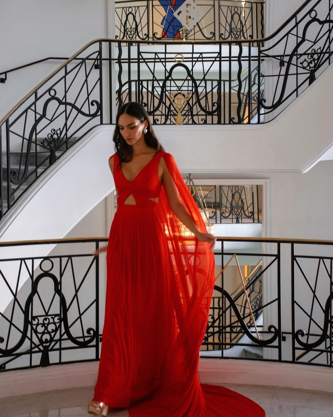 Natalie Vértiz deslumbró en la alfombra roja del Festival de Cannes y así reaccionó Yaco Eskenazi