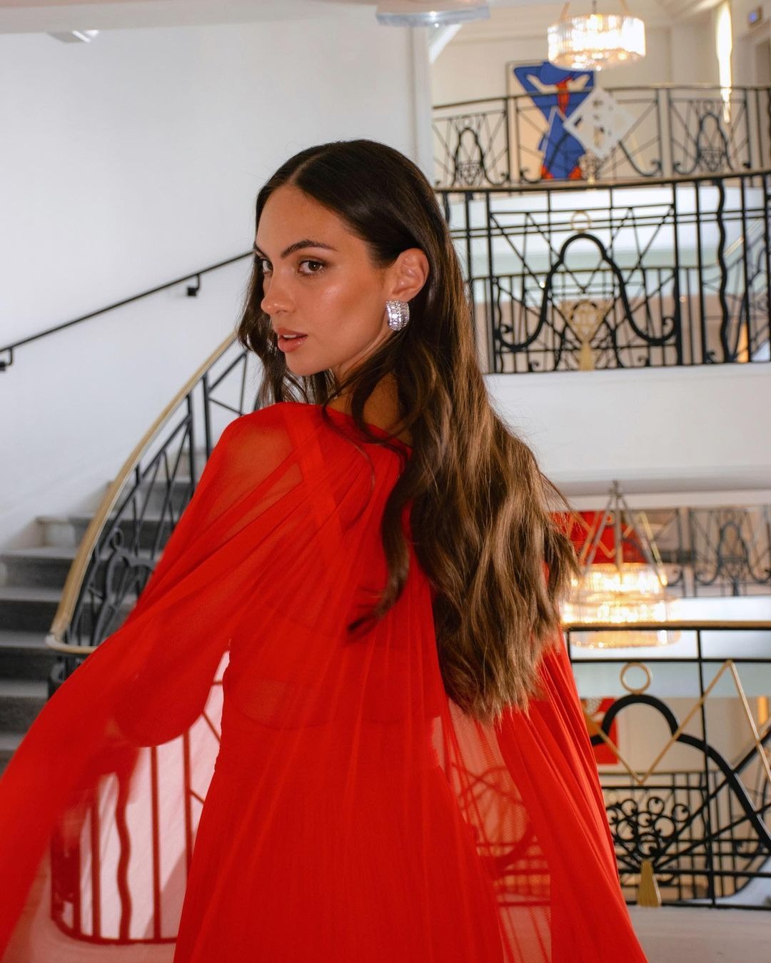 Natalie Vértiz deslumbró en la alfombra roja del Festival de Cannes y así reaccionó Yaco Eskenazi