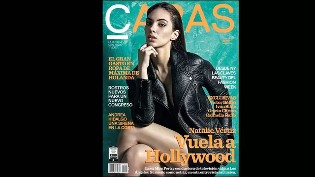 Natalie Vértiz en la revista CARAS
