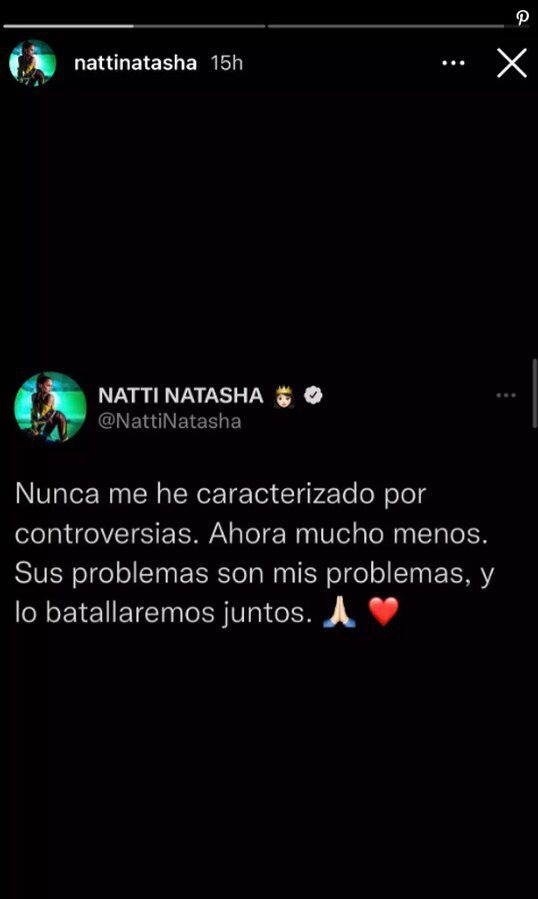 Natti Natasha reaparece en redes sociales luego de borrar todas sus fotos con Raphy Pina