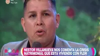 Néstor Villanueva sobre crisis con Flor Polo: “No quería que mis problemas personales salgan a la luz”