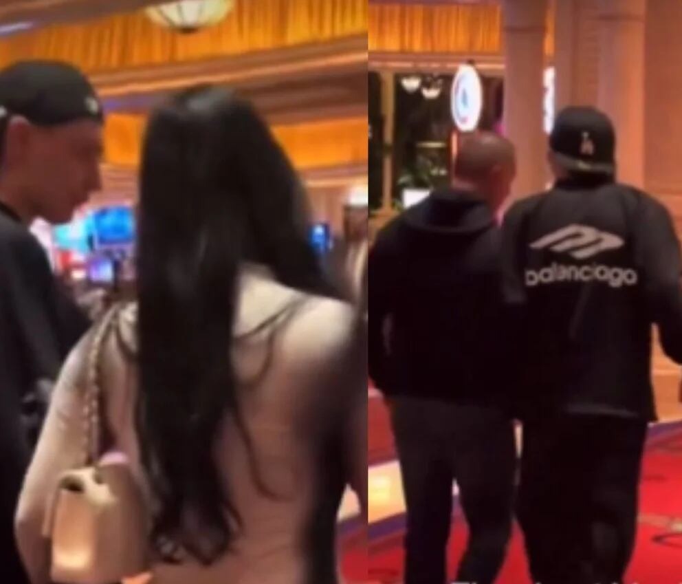 Peso Pluma fue descubierto siendo infiel a Nicki Nicole  en Las Vegas en febrero de este año /Foto: People 