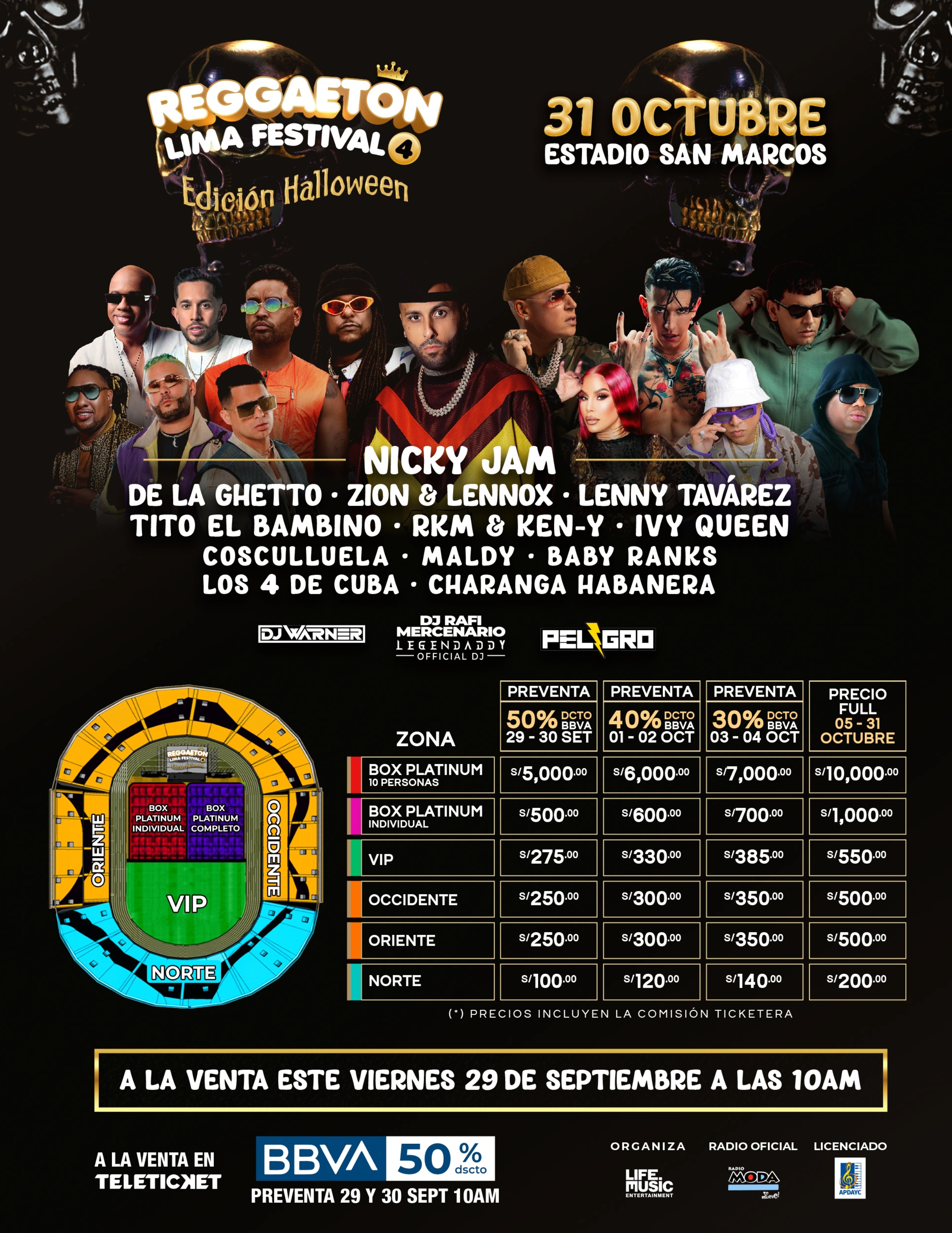 Precio de las entradas para el Reggaeton Festival 4 / Difusión