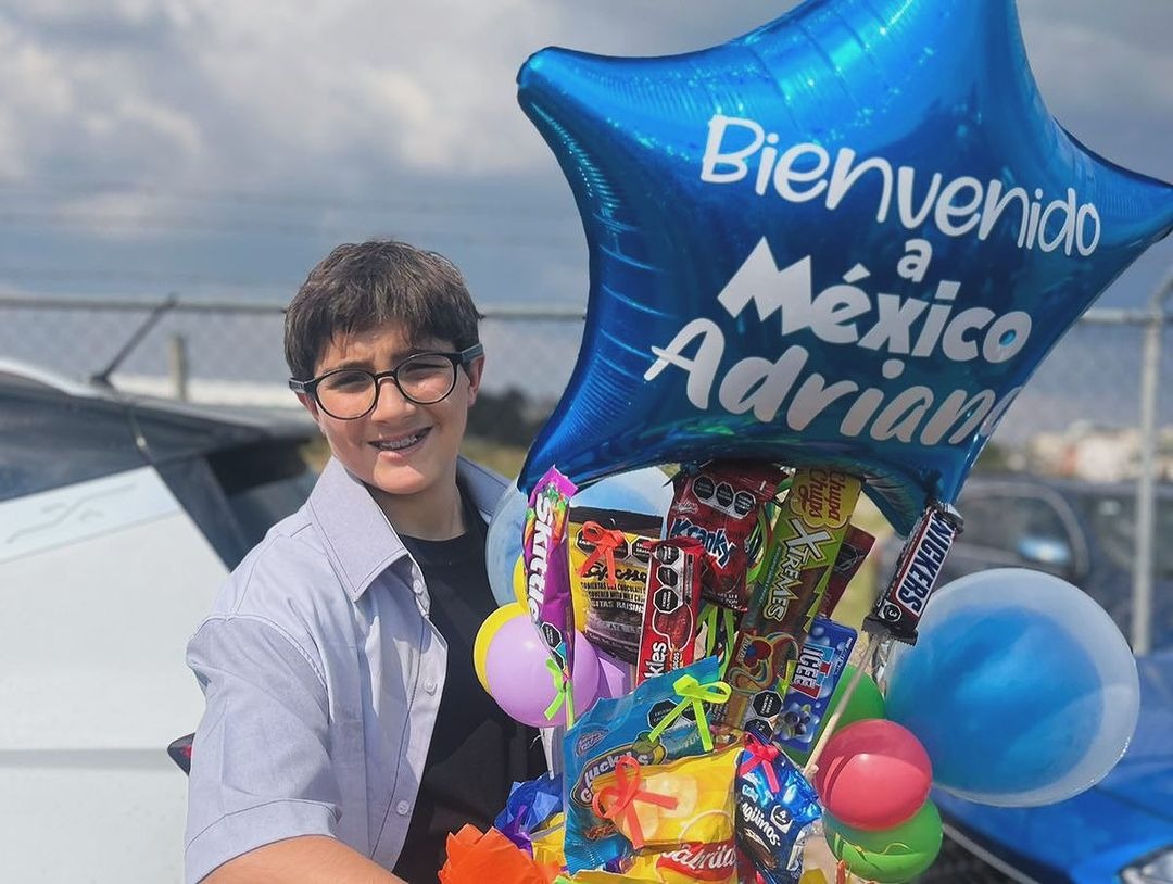 Adriano Porcella cumple 12 años y celebra en México con Nicola Porcella y Francesca Lazo / Instagram