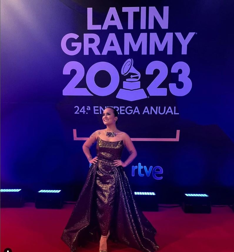 Daniela Darcourt acaba de retornar de Sevilla, España tras participar de los Latin Grammy 2023/Foto: Instagram