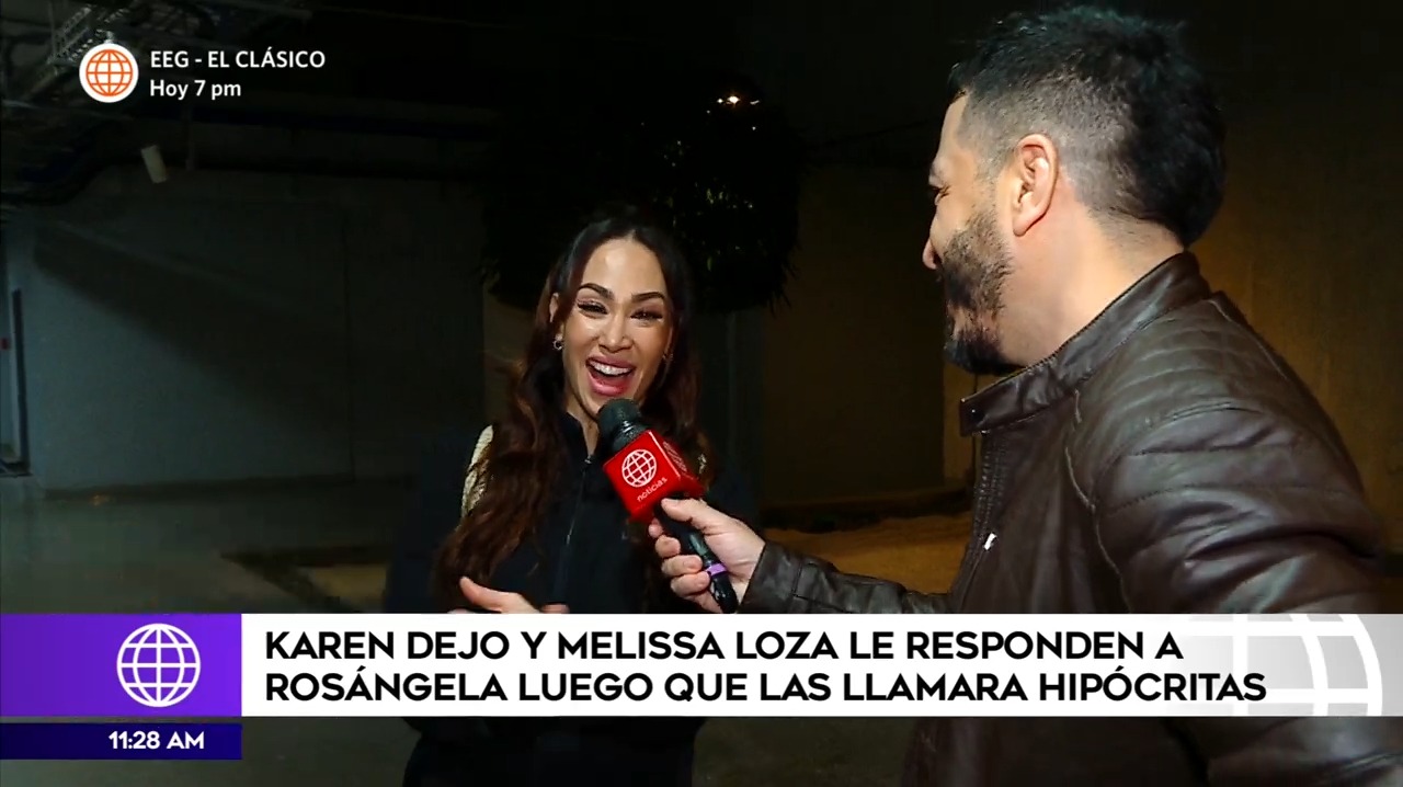 Melissa Loza se burla de Rosángela Espinoza / Más Espectáculos 