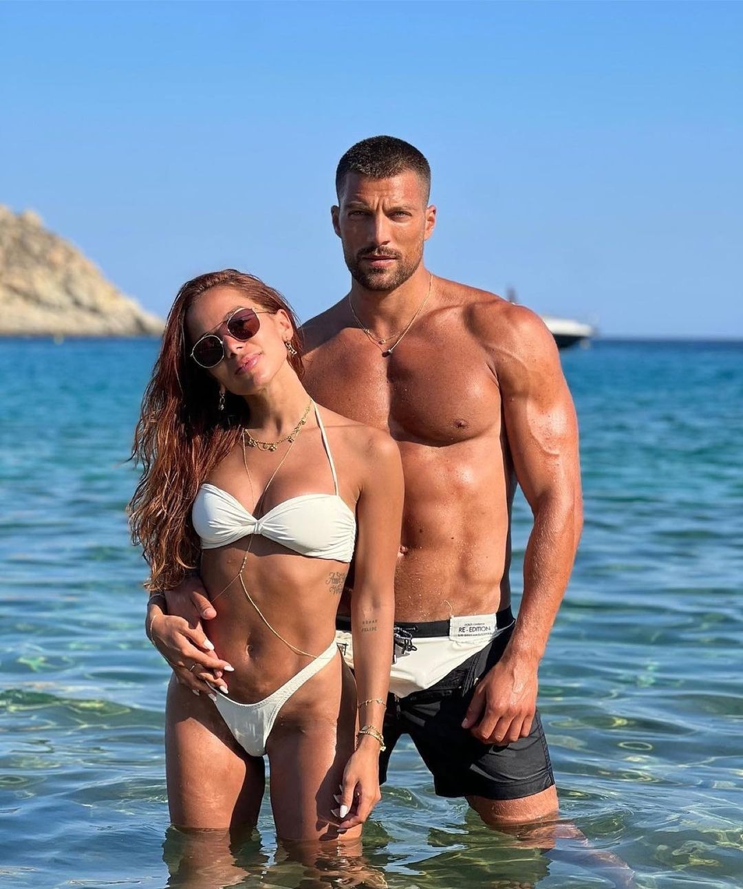 Anitta y Simone Susinna en Grecia / Instagram