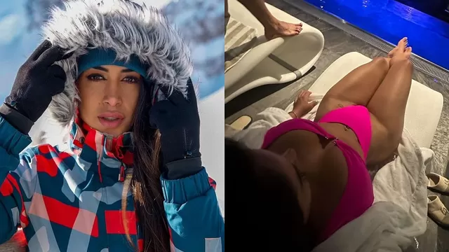 Onelia Molina paralizó a sus seguidores con sexy video pese al frío de Suiza