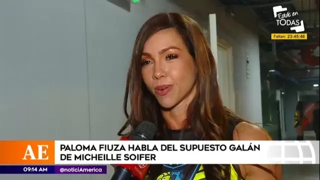 Paloma Fiuza habló sobre el supuesto galán de Micheille Soifer