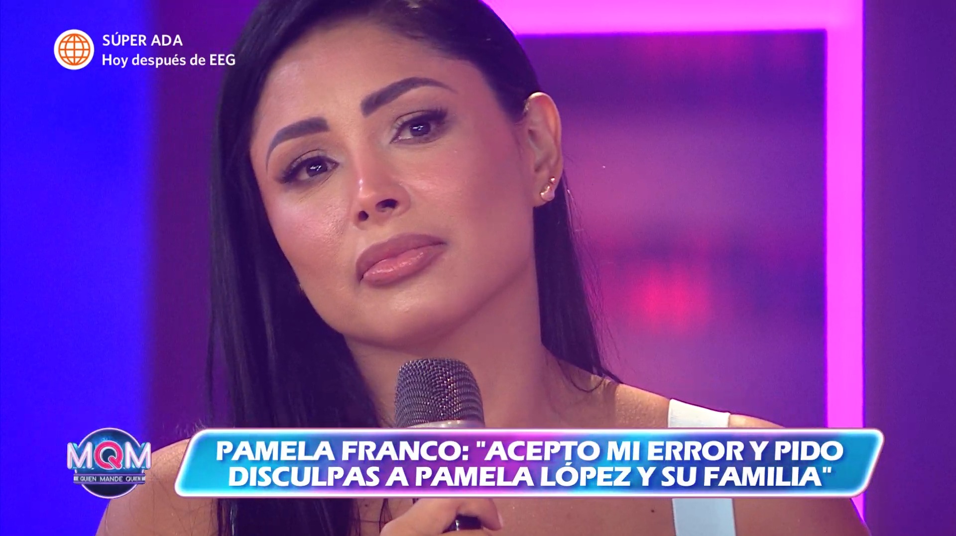 Pamela Franco reconoció que tuvo un romance con Christian Cueva/Foto: 'Mande Quien Mande'