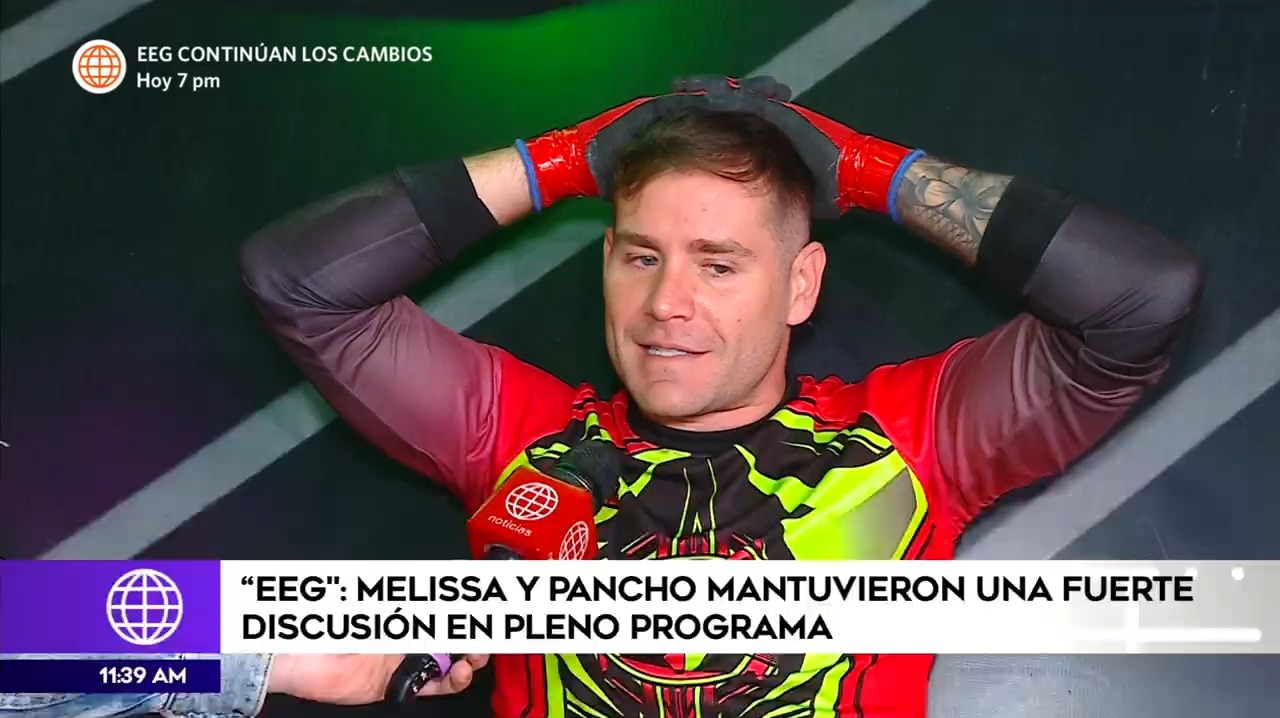 Pancho Rodríguez reveló lo que conversó con Melissa Loza tras su fuerte reclamo 