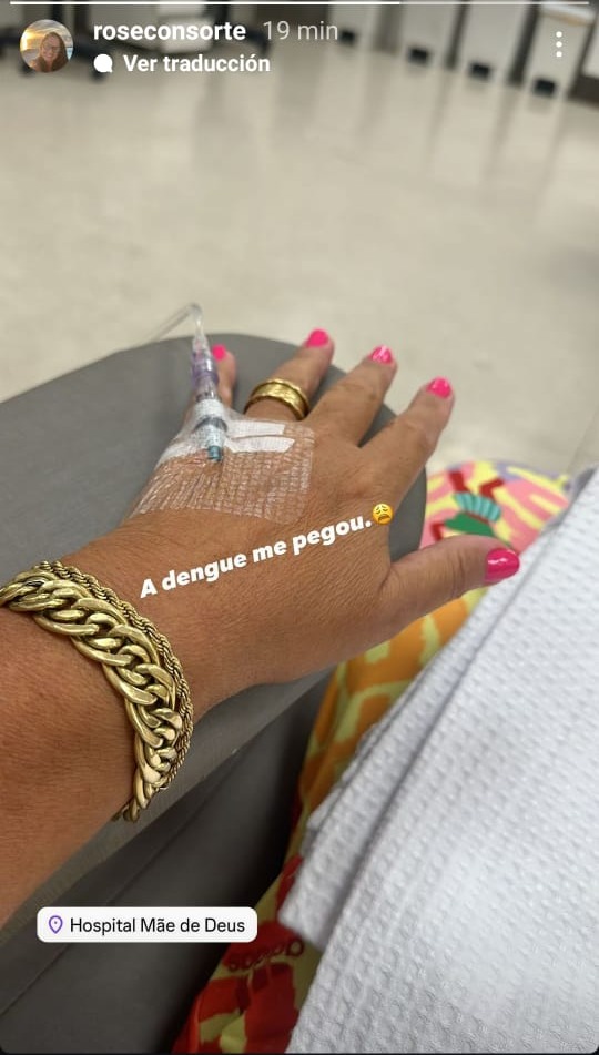 Madre de Ana Paula Consorte contrajo Dengue/Foto: Instagram